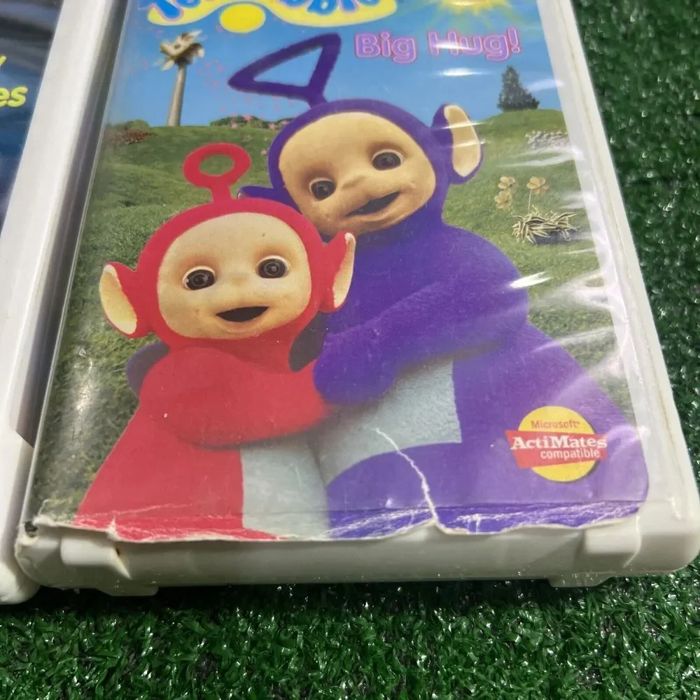 Lot Of 2 Teletubbies VHS Tapes Big Hug!Vol. 6‎ Favorite Things